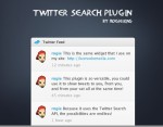 UPThemes Twitter Search Plugin for WordPress