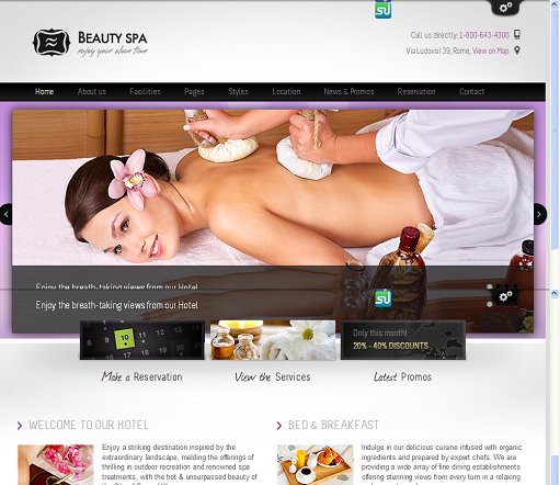 ThemeFuse Beauty SPA WordPress Theme