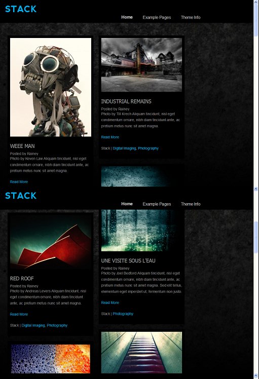 Theme Spectrum Stack Personal Blogging WordPress Theme