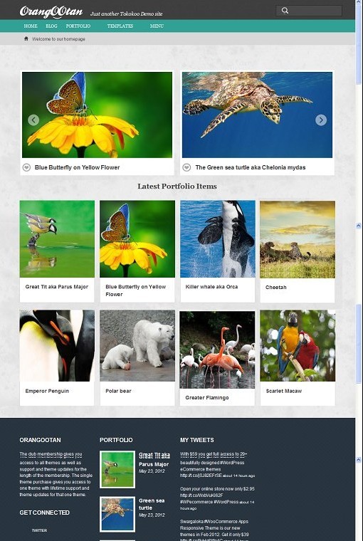 Tokokoo OrangOOtan WooCommerce Theme For WordPress