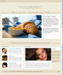 Health and Beauty Theme Tan | Organic Health WordPress Template