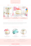 Naomi WP Theme – A BluChic Theme For Pastry and Cupcake